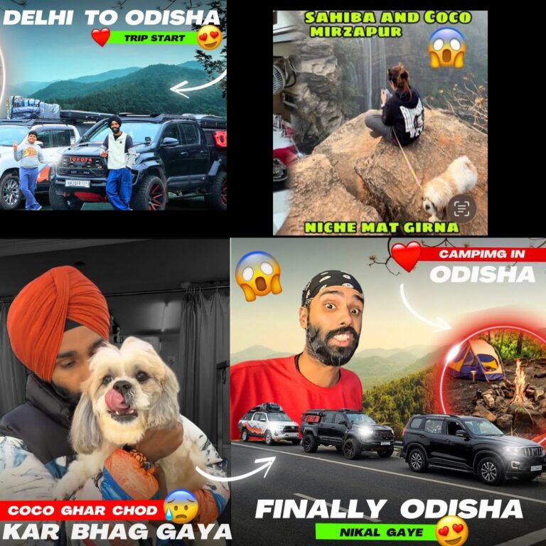 Jatt Prabhjot Odisha Travel Pic