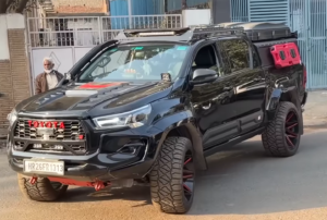 Toyota Hilux Modified for camping expeditions