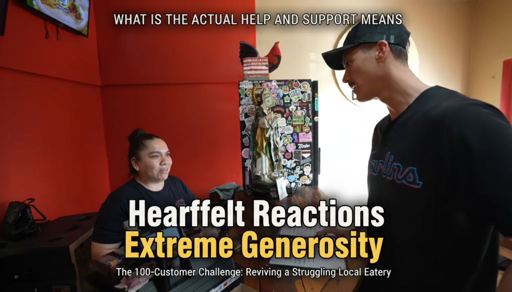 Bringing 100 Customers to an Empty Restaurant