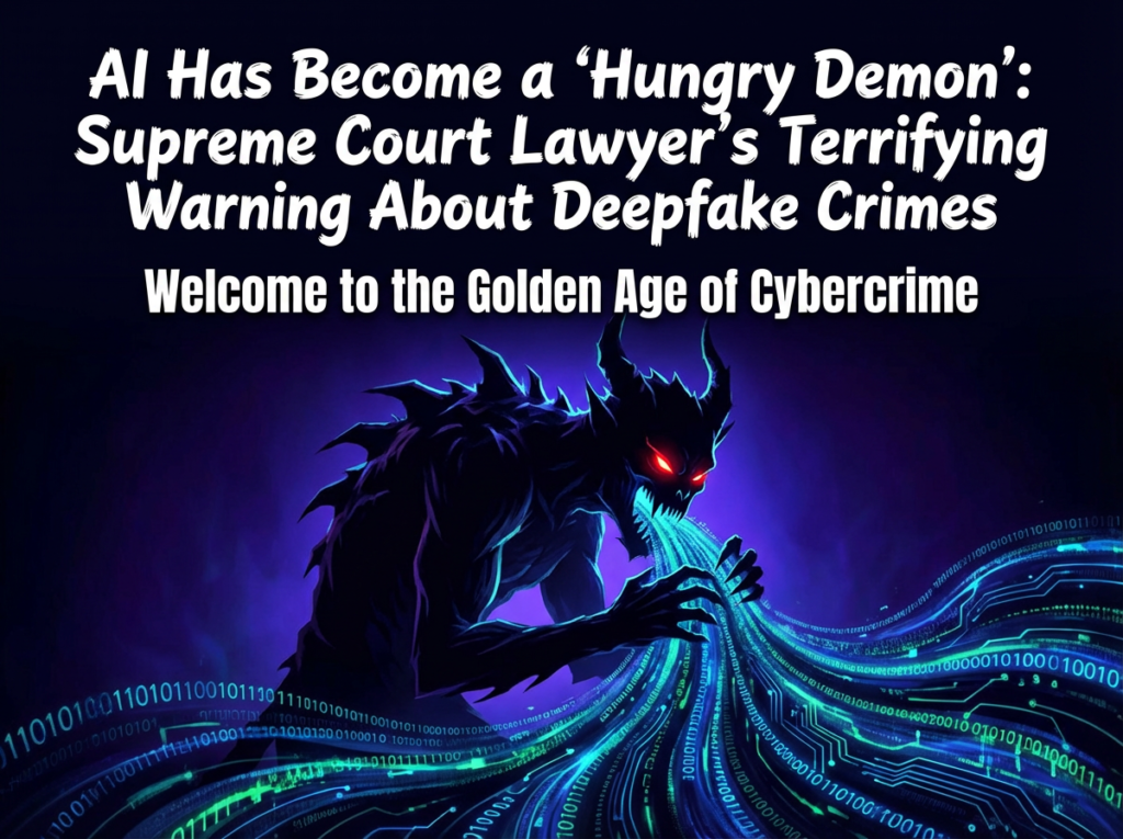 Cyber law expert Dr. Pavan Duggal says Indians are recklessly feeding their data to AI—and it's turning into a nightmare