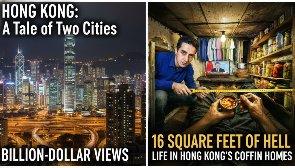 Living in a Box Hong Kong's Coffin Homes