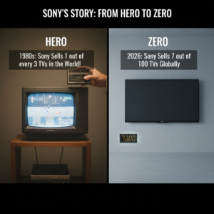 Sony's Story From Hero to Zero