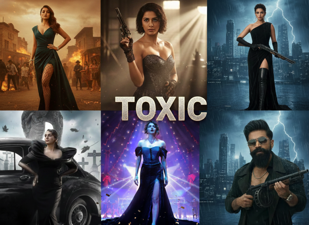 Toxic movie star cast