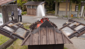 Hidden water cannons 