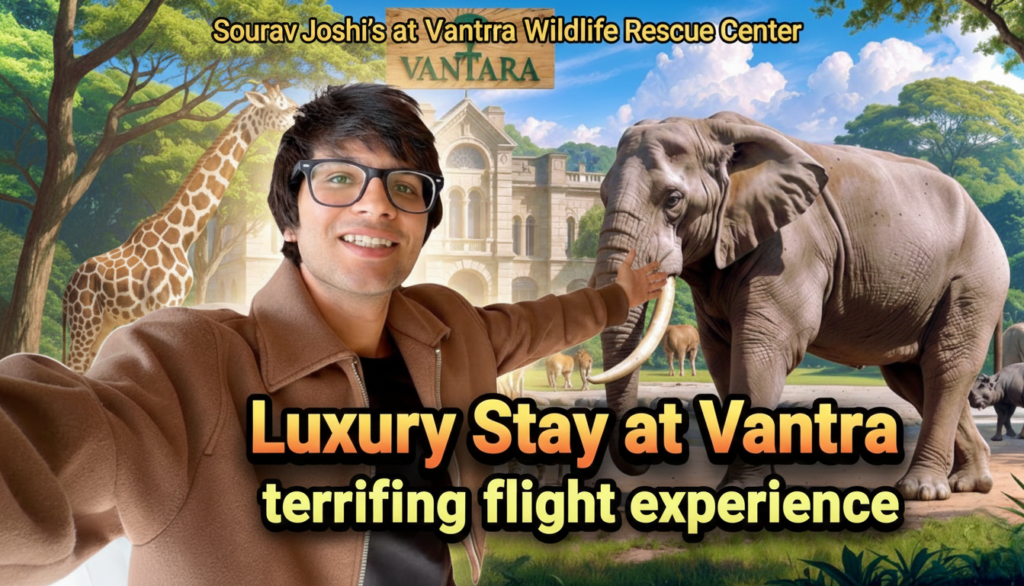 Sourav Joshi's at Vantara Wildlife Rescue Center