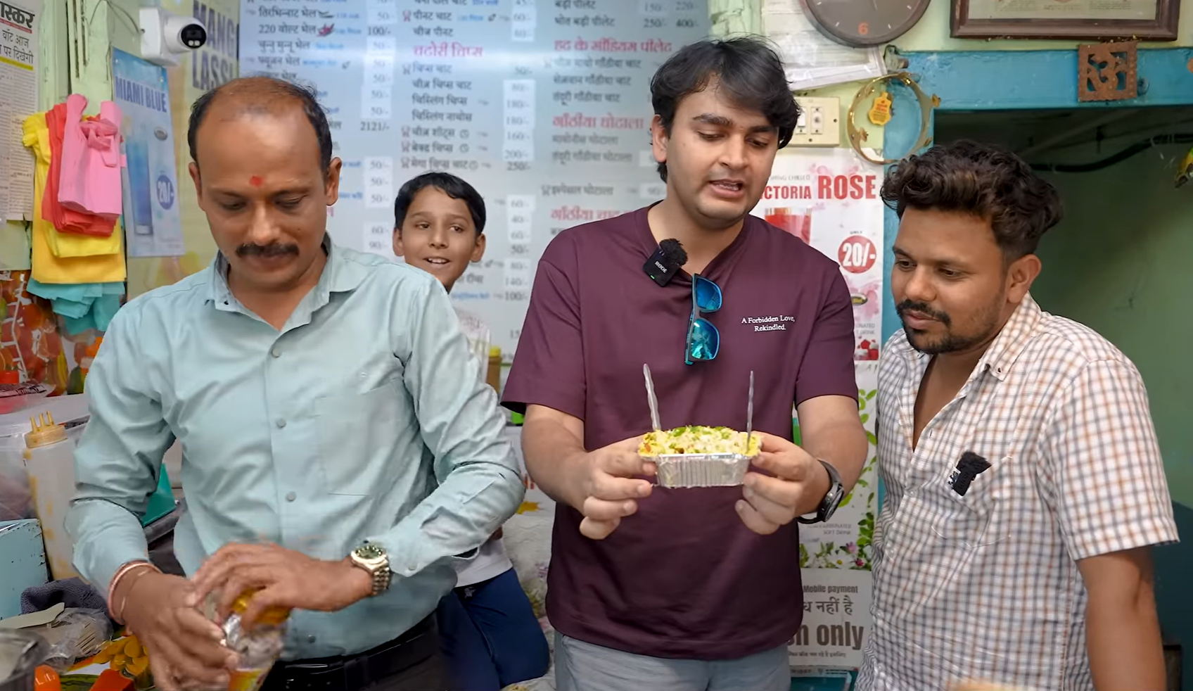 Aayush Sapra honest review of Cheese Tandoori Bhel — Bhel Bhandari, Indore