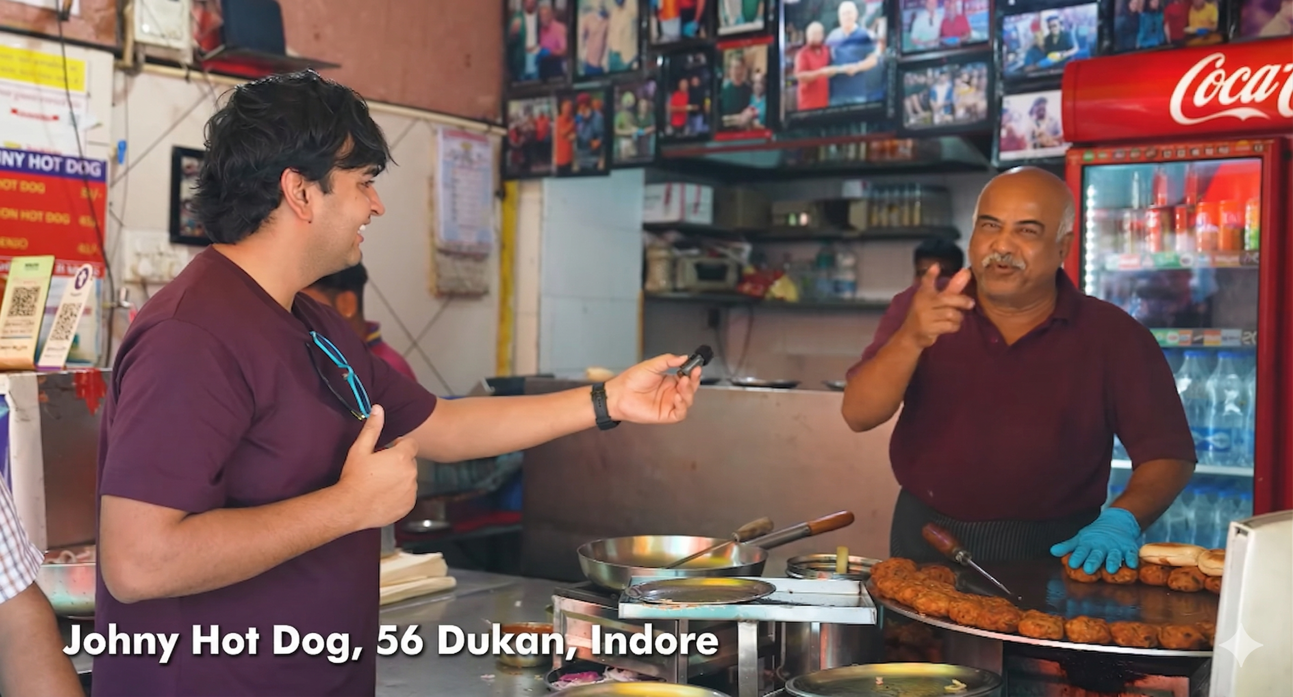 Aayush Sapra honest review of Johny Hot Dog Egg Benjo at 56 Dukan, Indore