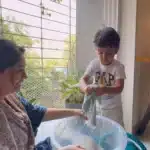 dipika and her son ruhaan in their latest vlog
