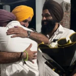 vlogger Jaan mahal with his son and brother after his jail relased