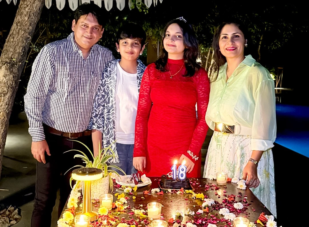The Kalra family—led by siblings Aayu and Pihu alongside parents Ruchi and Piyush