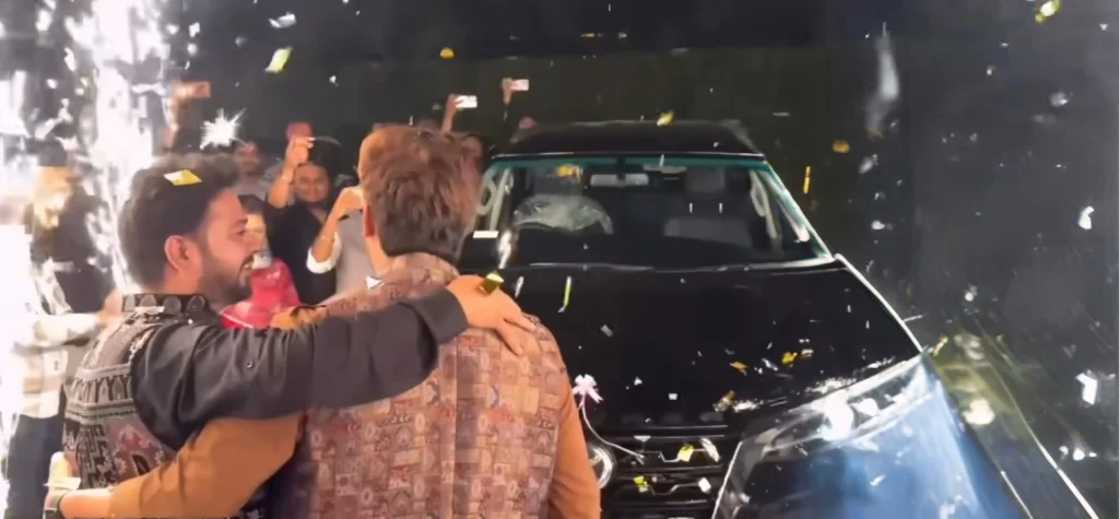Toyota Fortuner gifted to Younger brother youtuber Amar Devgan by elder brother